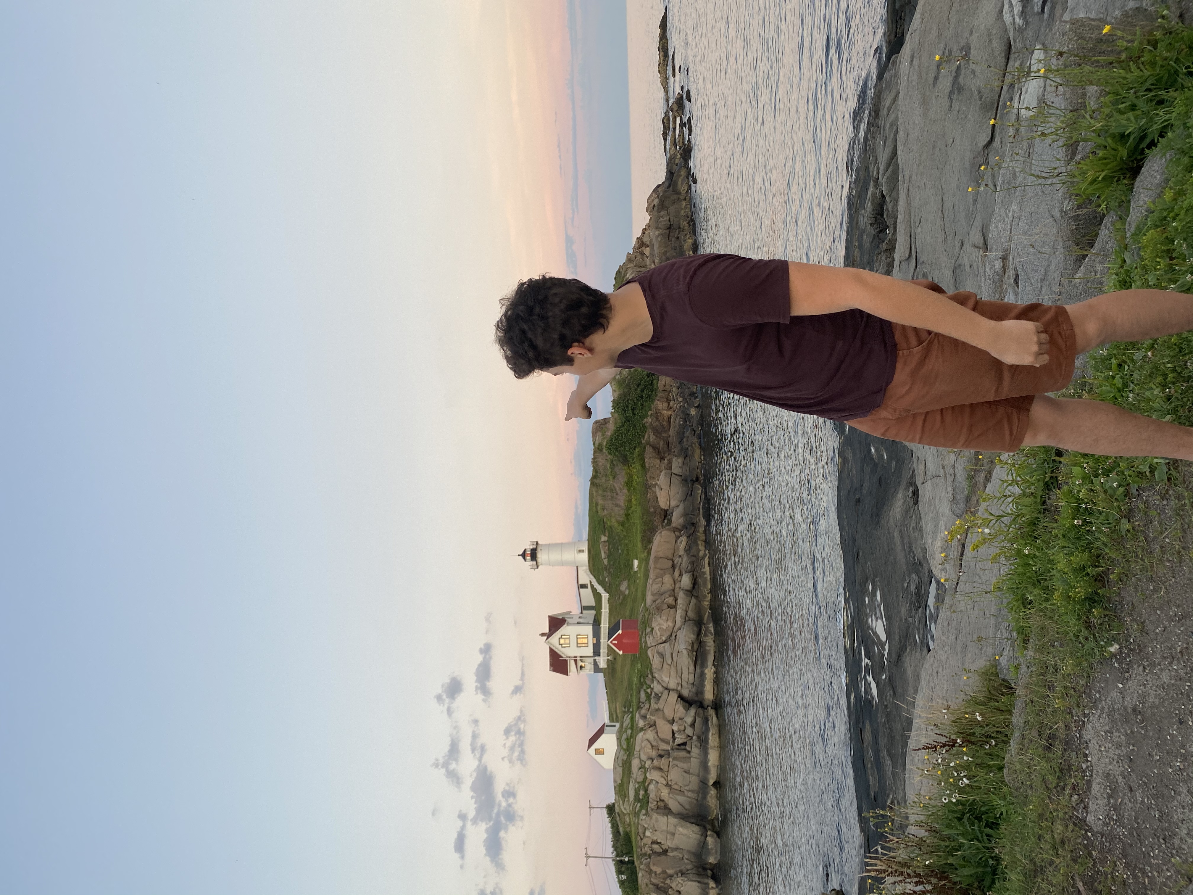 Historical Portsmouth Harbor Lighthouse view